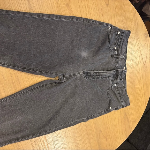 Madewell Classic Black Denim Jeans - Picture 2 of 5